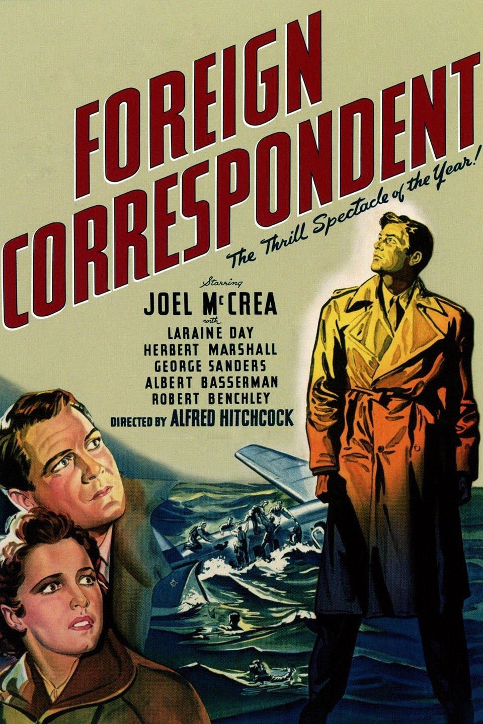 ALFRED HITCHCOCK – FOREIGN CORRESPONDENT – HD – SCR
