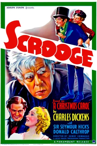 SCROOGE (1935) (BLACK & WHITE) – HD – SCR